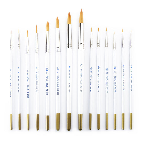 Royal And Langnickel RSET-GTR | Royal Gold™ 14pc Round Brush Set