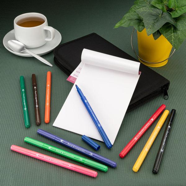 Royal And Langnickel RSET-KCCM | Essentials™ 12pc Color Marker Keep N' Carry Travel Art Set