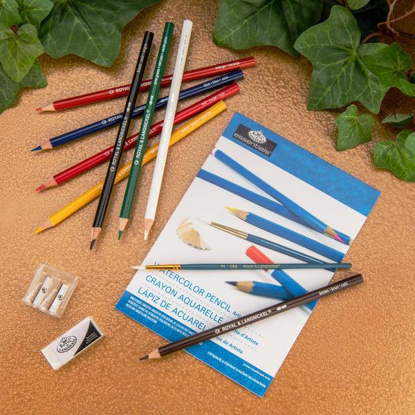 Royal And Langnickel RSET-KCWPS | Essentials™ 13pc Watercolor Pencil Keep N' Carry Art Set