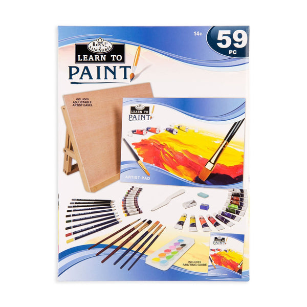 royal and langnickel RSET-LT101 | Learn To Paint Set - 59pc