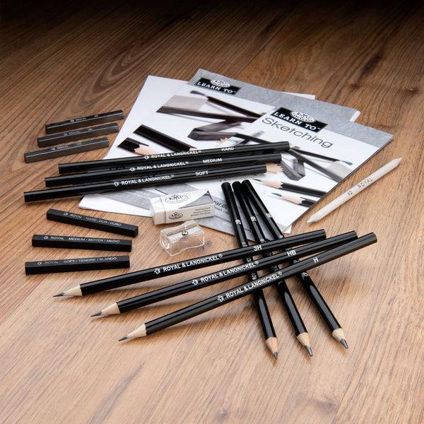 Royal And Langnickel RSET-LT252 | Learn To™ 31pc Sketching Art Set