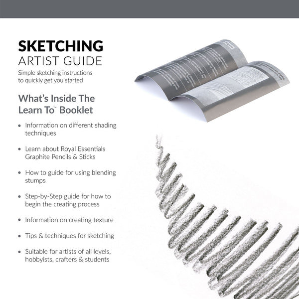 Royal And Langnickel RSET-LT252 | Learn To™ 31pc Sketching Art Set