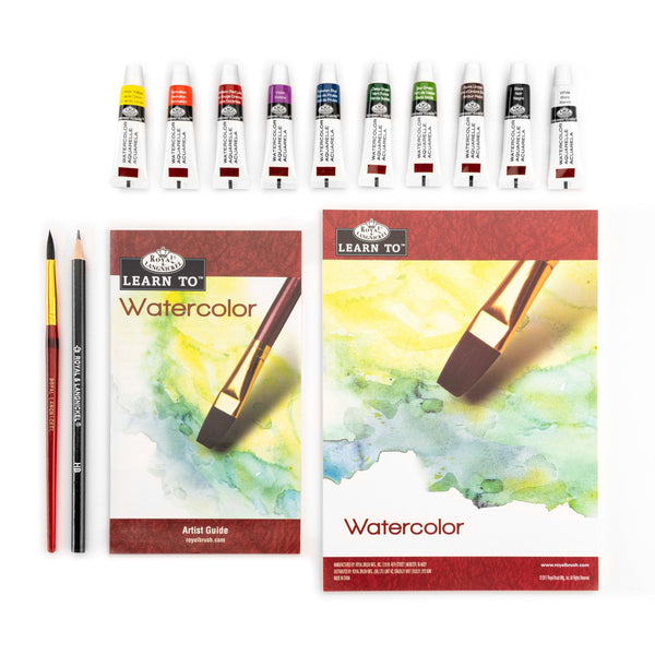 Royal And Langnickel RSET-LT255 | Learn To™ 21pc Watercolor Art Set