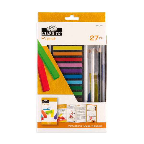 royal and langnickel RSET-LT257 | Learn To™ 27pc Pastel Art Set