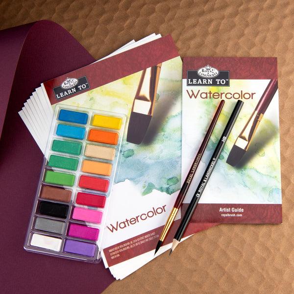 Royal And Langnickel RSET-LT258 | Learn To™ 29pc Watercolor Cake Art Set