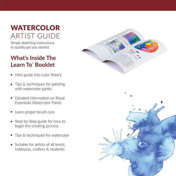 Royal And Langnickel RSET-LT258 | Learn To™ 29pc Watercolor Cake Art Set