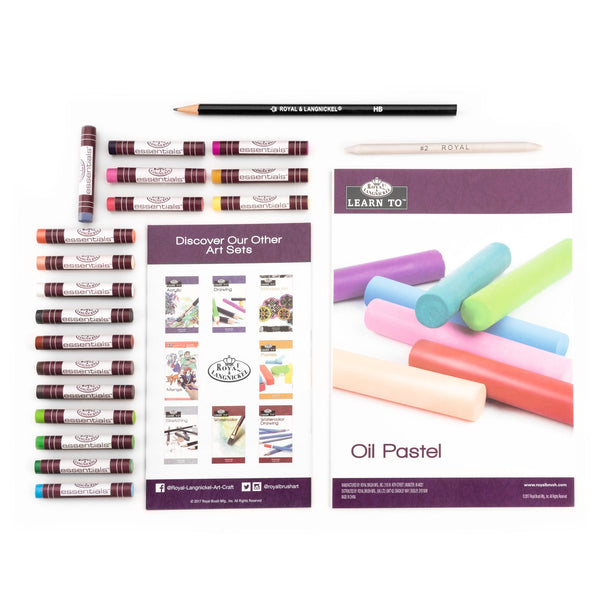 Royal And Langnickel RSET-LT259 | Learn To™ 33pc Oil Pastel Art Set