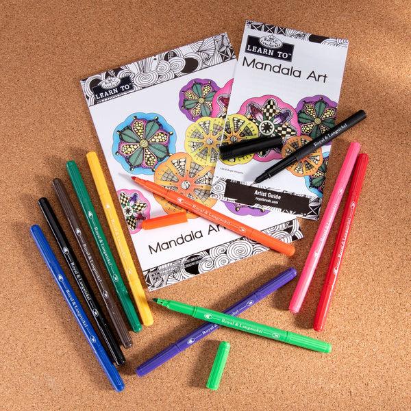 Royal And Langnickel RSET-LT260 | Learn To™ 22pc Mandala Art Set