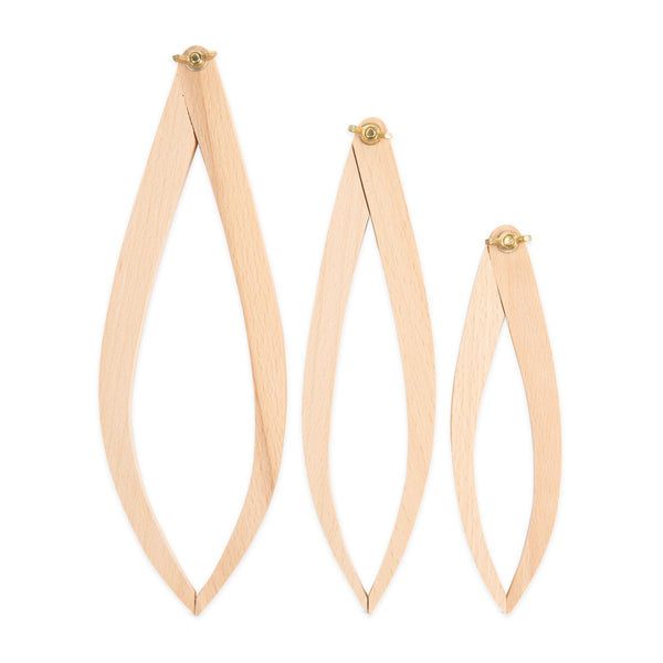 Royal And Langnickel RSET-POT18 | Wooden Caliper 3pc Set