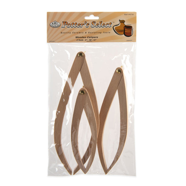 royal and langnickel RSET-POT18 | Wooden Caliper 3pc Set