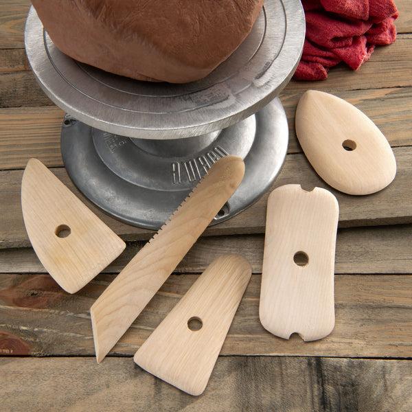 Royal And Langnickel RSET-POT8 | 5pc Wooden Potter's Ribs