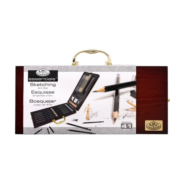 royal and langnickel RSET-SKET2020 | Essentials™ 41pc Sketching Travel Art Set