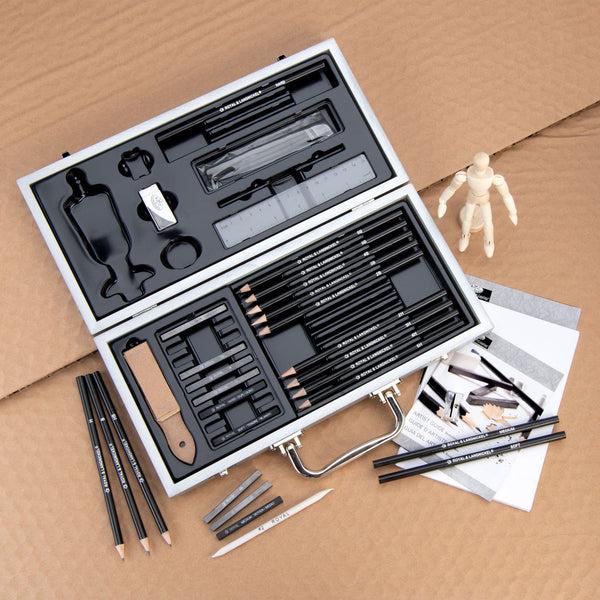 Royal And Langnickel RSET-SKET3000 | Essentials™ 66pc Sketching Beginners Travel Art Set