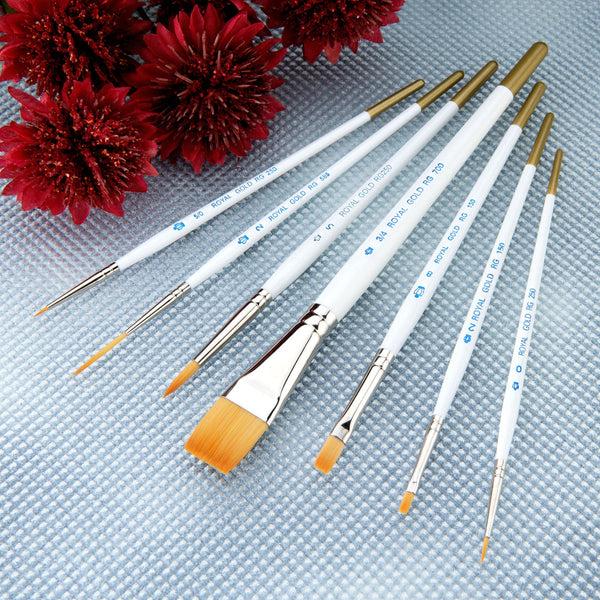 Royal And Langnickel RSET-TK7 | Royal Gold™ 7pc Assorted Brush Set