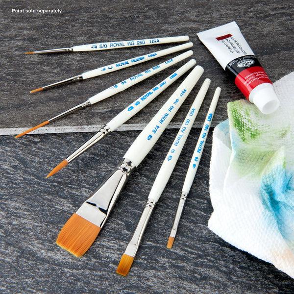 Royal And Langnickel RSET-TK7S | Royal Gold™ 7pc Assorted Short Handle Brush Set