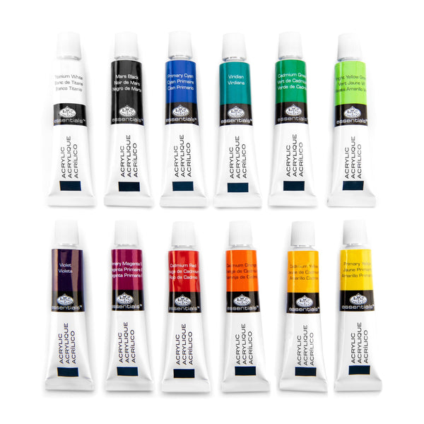Royal And Langnickel RTN-101 | Acrylic 12 Ml Paint - 12pc