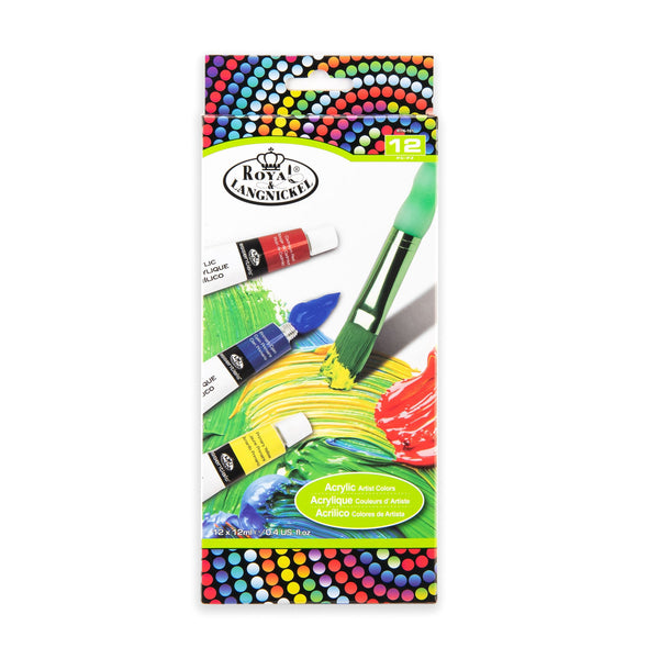 royal and langnickel RTN-101 | Acrylic 12 ml Paint - 12pc