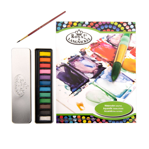 Royal And Langnickel RTN-126 | Watercolor Cake Artist Pack - 14pc