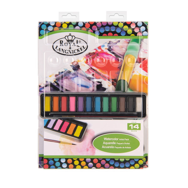 royal and langnickel RTN-126 | Watercolor Cake Artist Pack - 14pc