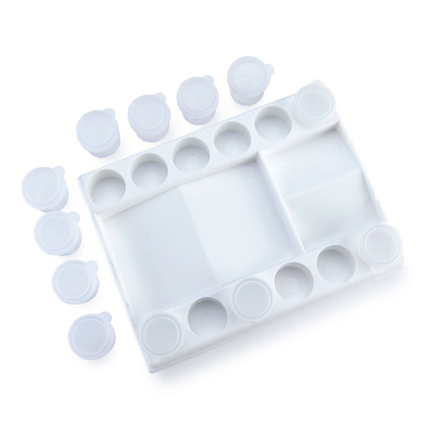 Royal And Langnickel RTN-127 | Palette & Storage Cup Set - 13pc