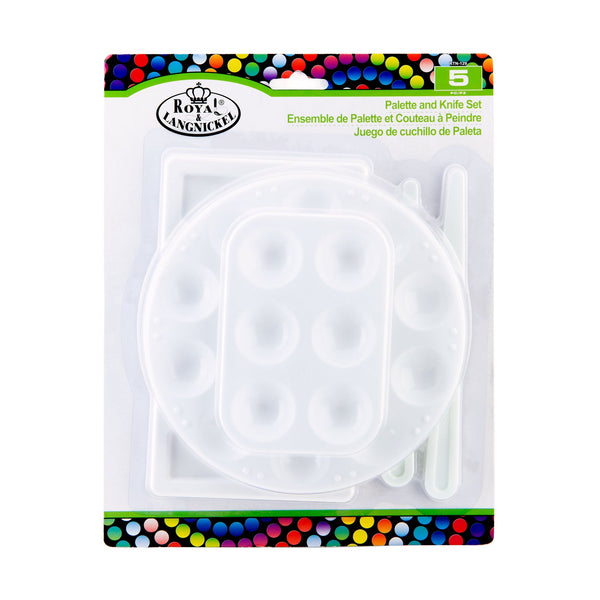royal and langnickel RTN-129 | Palette & Palette Knives Set - 5pc