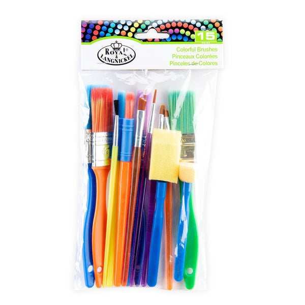 royal and langnickel RTN-132 | Colorful Brush Set - 15pc