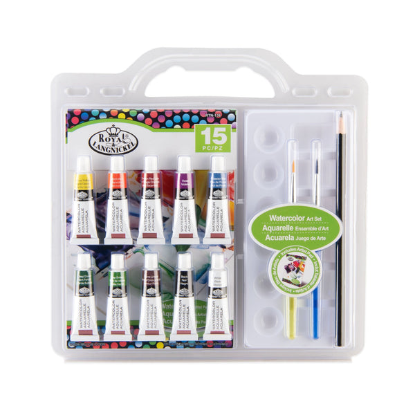 royal and langnickel RTN-138 | Watercolor Painting Art Set - 15pc