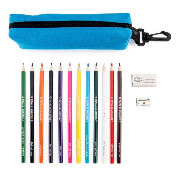 Royal And Langnickel RTN-140 | Drawing Pencils With Case - 12pc