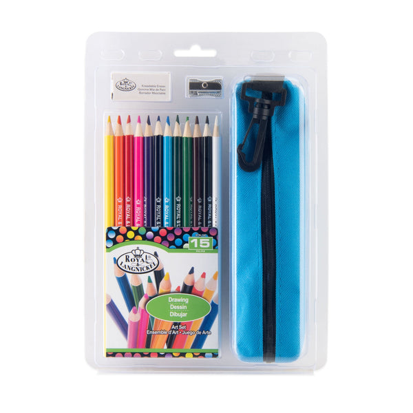 royal and langnickel RTN-140 | Drawing Pencils with Case - 12pc