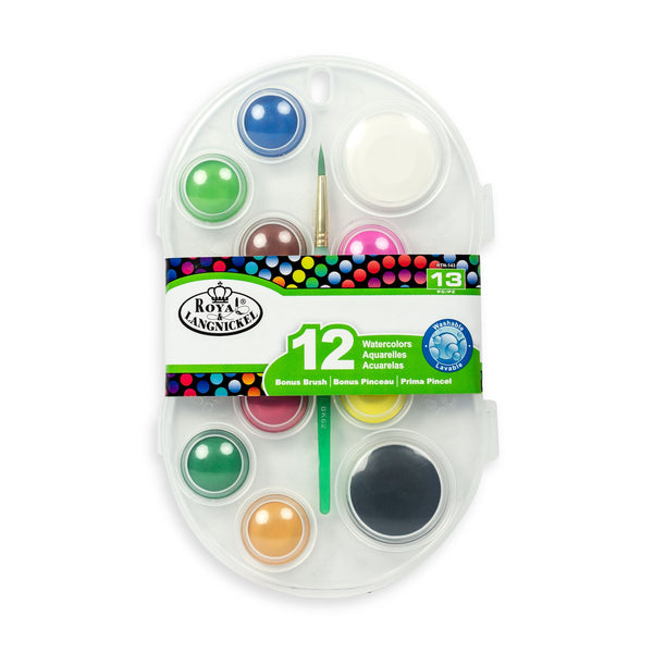 royal and langnickel RTN-143 | Watercolor 12 Color with Brush - 13pc