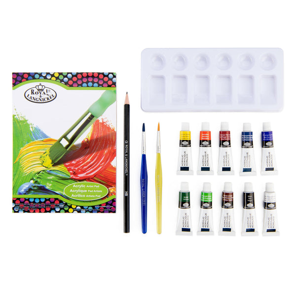 Royal And Langnickel RTN-144 | Acrylic Painting Set - 15pc