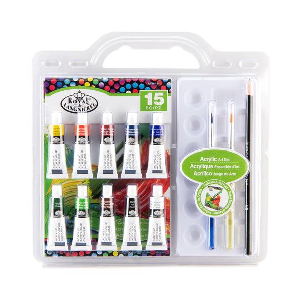 royal and langnickel RTN-144 | Acrylic Painting Set - 15pc