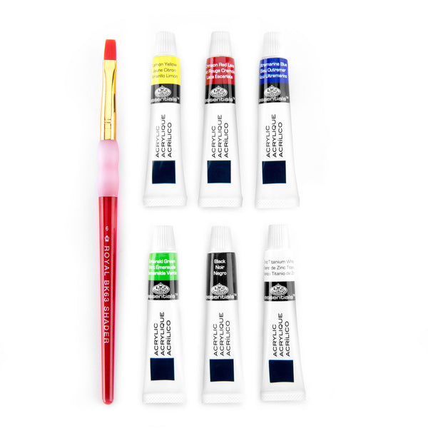 Royal And Langnickel RTN-146 | Acrylic 6 Ml Paint With Brush - 7pc