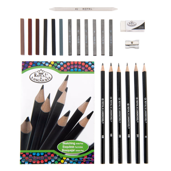 Royal And Langnickel RTN-149 | Sketching Pencil Set - 22pc
