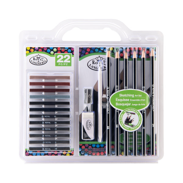 royal and langnickel RTN-149 | Sketching Pencil Set - 22pc