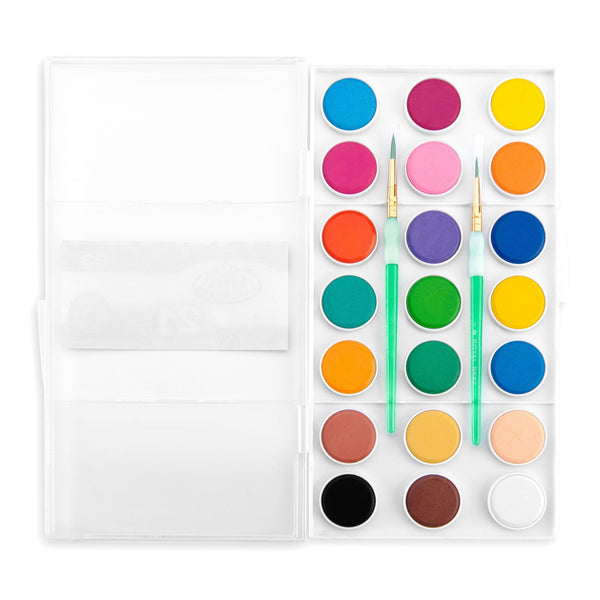 Royal And Langnickel RTN-152 | Watercolor 21 Color With 2 Brushes - 24pc
