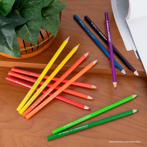 Royal And Langnickel RTN-158 | Neon Colored Pencils - 12pc