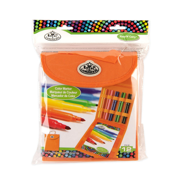 royal and langnickel RTN-168 | Keep N' Carry™ Color Marker Art Set - 12pc