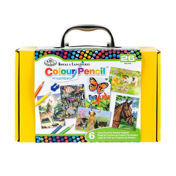 royal and langnickel RTN-201 | Colour Pencil by Numbers™ Mini Box Set