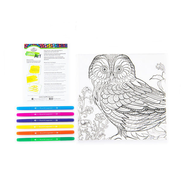 Royal And Langnickel RTN-253 | Canvas Art™ 8pc Marker Art Set