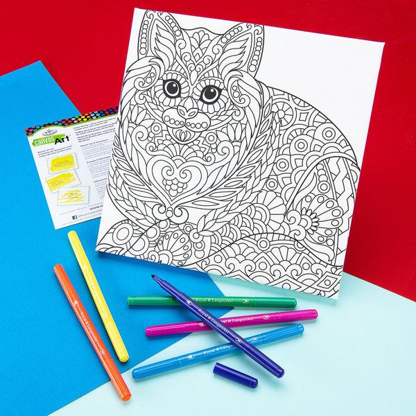 Royal And Langnickel RTN-254 | Canvas Art™ Marker Art Set - 8pc