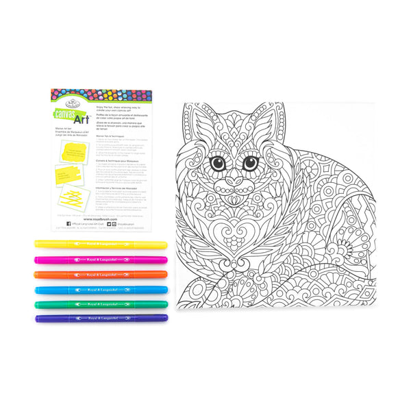 Royal And Langnickel RTN-254 | Canvas Art™ Marker Art Set - 8pc