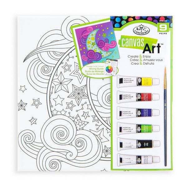 royal and langnickel RTN-255 | Canvas Art™ Painting Art Set - 9pc