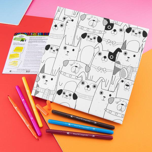 Royal And Langnickel RTN-265 | Canvas Art™ Marker Art Set - 8pc