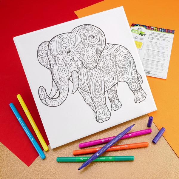 Royal And Langnickel RTN-274 | Canvas Art™ Markers Elephant