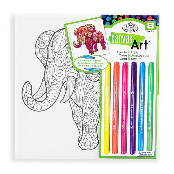 royal and langnickel RTN-274 | Canvas Art™ Markers Elephant