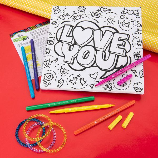 Royal And Langnickel RTN-275 | Canvas Art™ Markers Love You