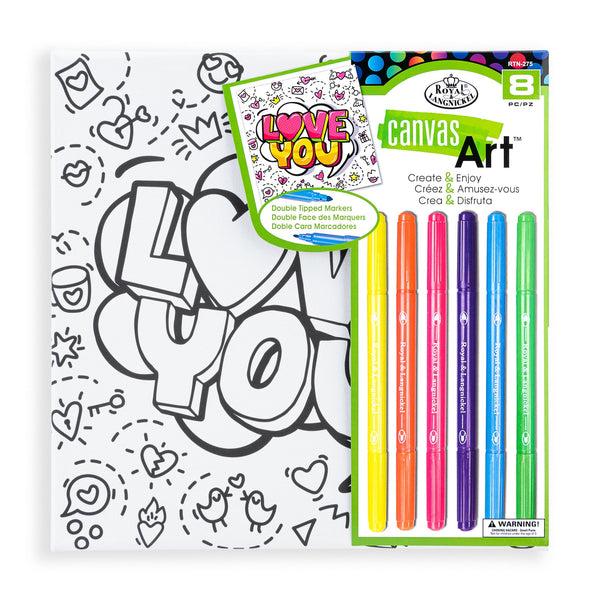 royal and langnickel RTN-275 | Canvas Art™ Markers Love You