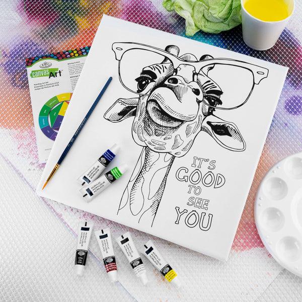 Royal And Langnickel RTN-281 | Canvas Art™ Paint Giraffe