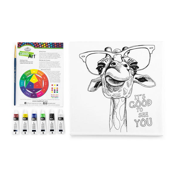 Royal And Langnickel RTN-281 | Canvas Art™ Paint Giraffe